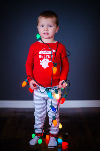 a holiday shoot 